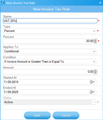 New Invoice Tax Rule